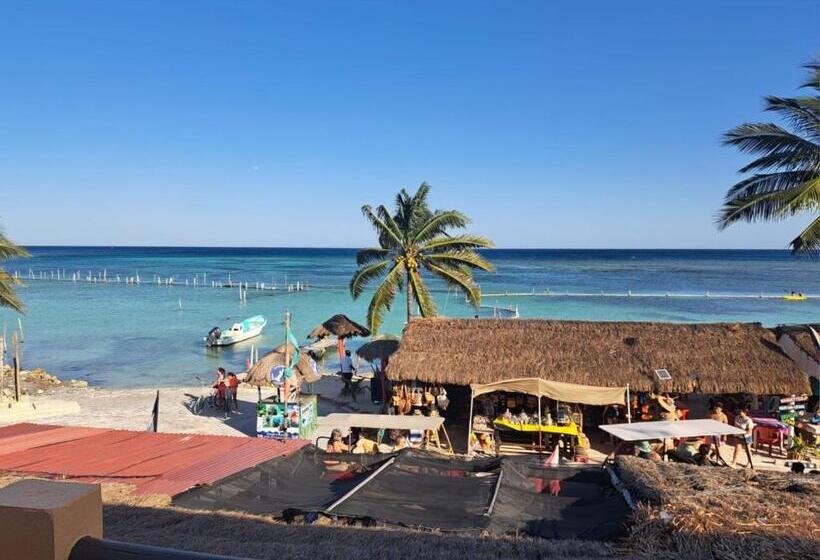 Люкс Deluxe Вид на Море, Hidden Jems Mahahual Hostel