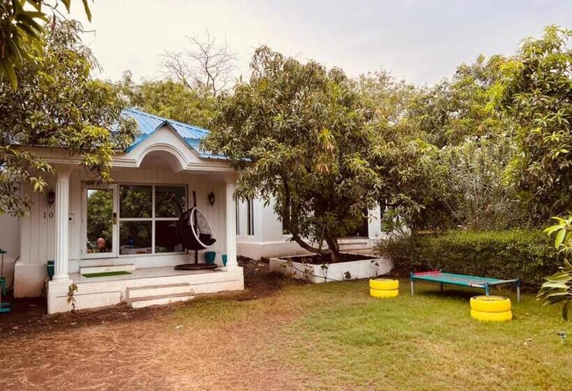 带大床的标准间, Serengeti Resort Sasan Gir By Mantram Hospitality
