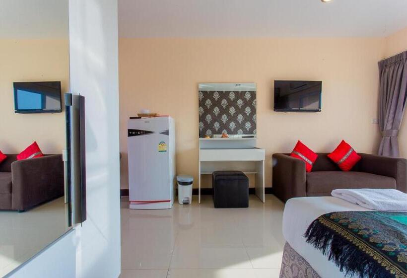 Номер Стандарт Вид на Море с Балконом, Surin Sunset Hotel   Sha