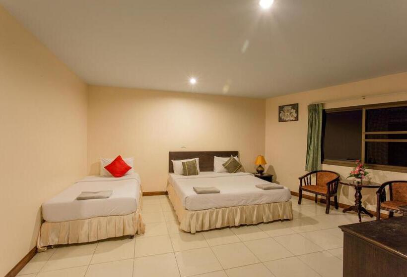 Трехместный Номер Стандарт с Балконом, Surin Sunset Hotel   Sha