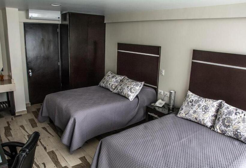 Standardzimmer 2 Doppelbetten, San José Plaza Coatepec