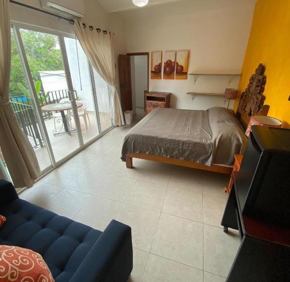 Superior Room with Terrace, Ith Sayulita Amazing Surf Hostel