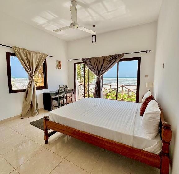 带海景的标准房, Jambiani White Sands Bungalows