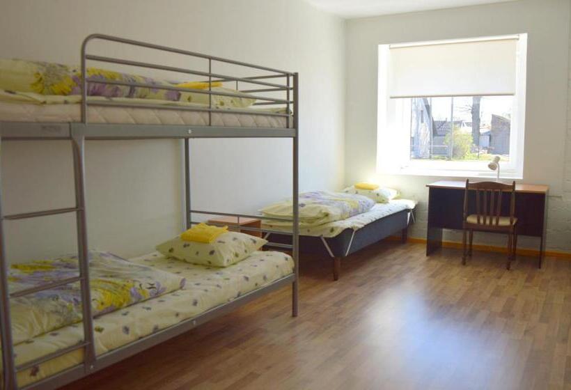 اتاق استاندارد سه تخته با سرویس بهداشتی مشترک, Saare Automatic Hostel