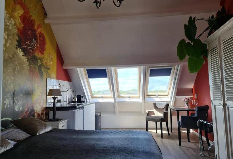 标准间带漩涡浴缸, Logement Hellevoetsluis