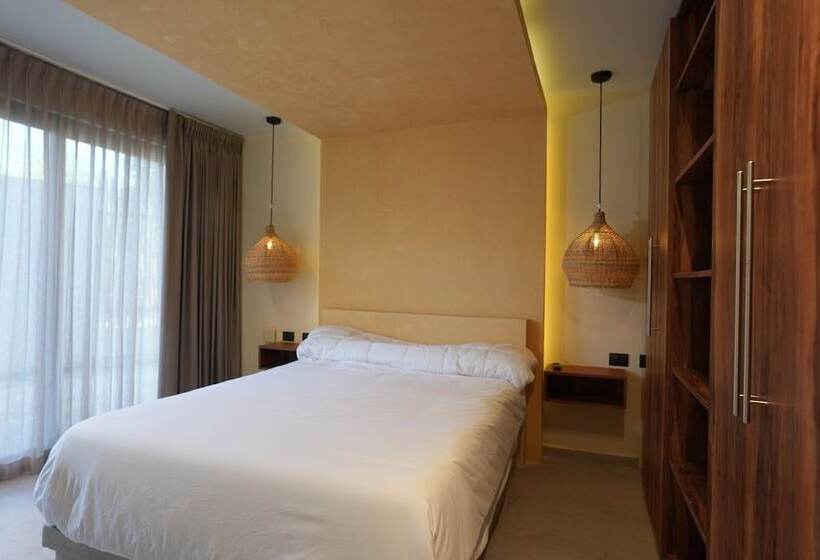 １ベッドルームのデラックスアパートメント, Nook Tulum Luxury Condohotel By Marea