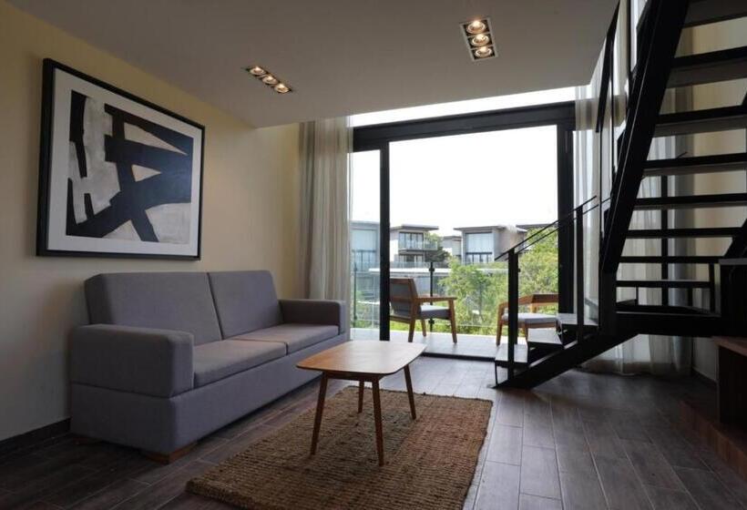 １ベッドルームのデラックスアパートメント, Nook Tulum Luxury Condohotel By Marea