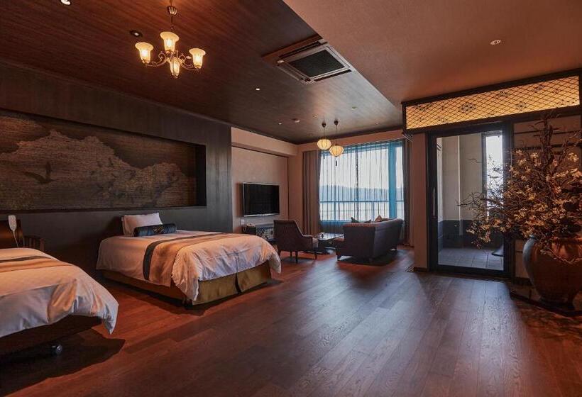 スタンダード４人部屋, Kamisuwa Onsen Shinyu