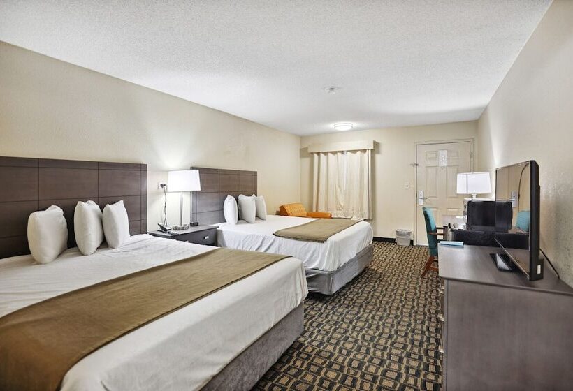 ２ダブルベッドのスタンダードルーム, The Guest Lodge Gainesville