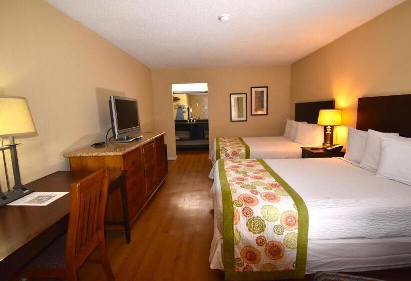 ２ダブルベッドのスタンダードルーム, The Guest Lodge Gainesville
