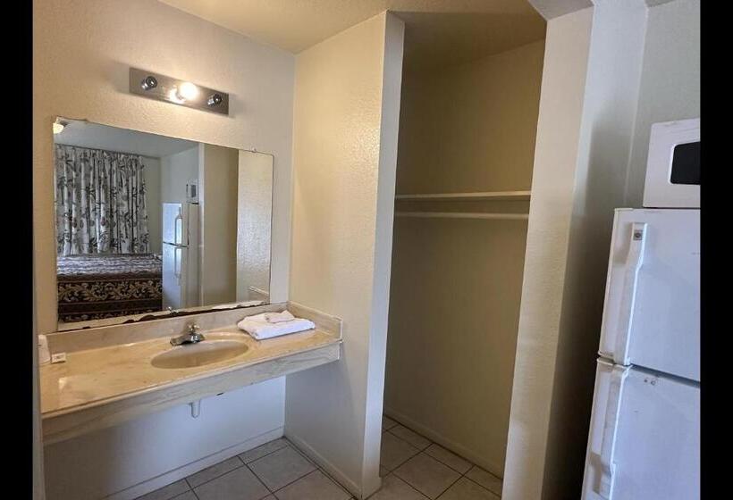 اتاق استاندارد با تخت بزرگ, Travel Inn By Oyo La Marque Texas City I 45