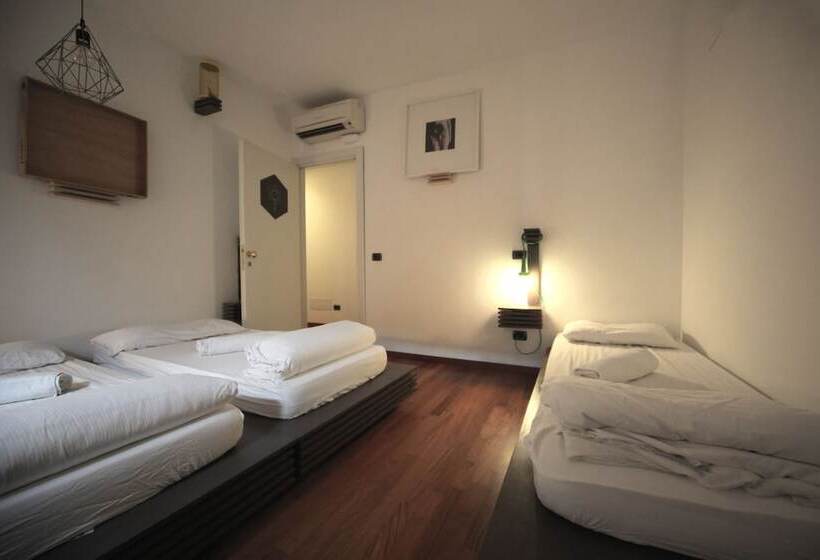 اتاق استاندارد سه تخته با سرویس بهداشتی مشترک, Dopa Hostel