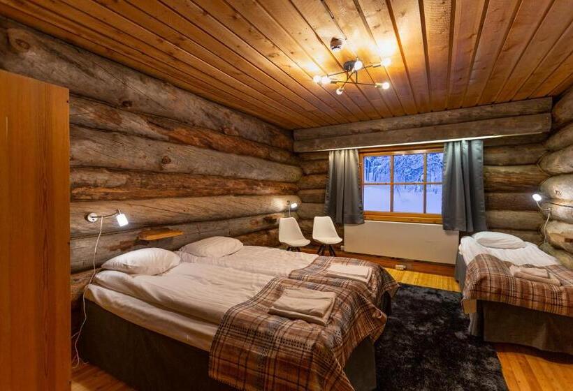 Трехместный Номер Стандарт Совместная Ванная, Kuukkeli Log Houses Aurora Resort