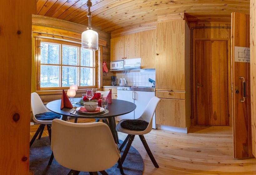 Апартаменты 1 Спальня, Kuukkeli Log Houses Aurora Resort