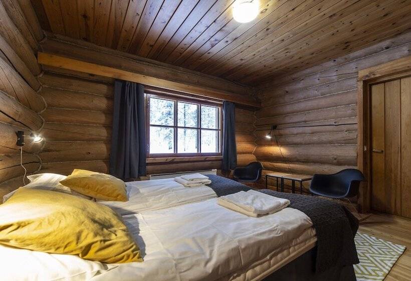 Апартаменты 1 Спальня, Kuukkeli Log Houses Aurora Resort