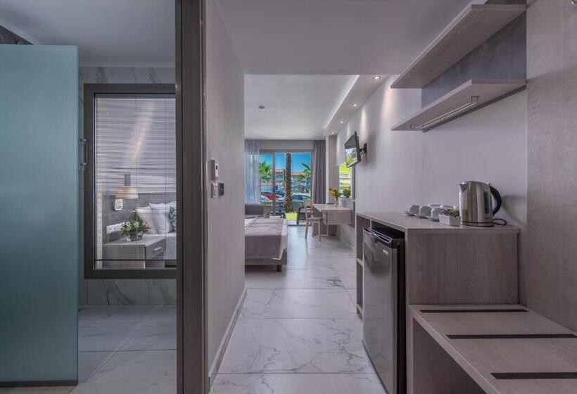 اتاق سوپریور با چشم‌انداز باغ, Dionysos Hotel & Suites