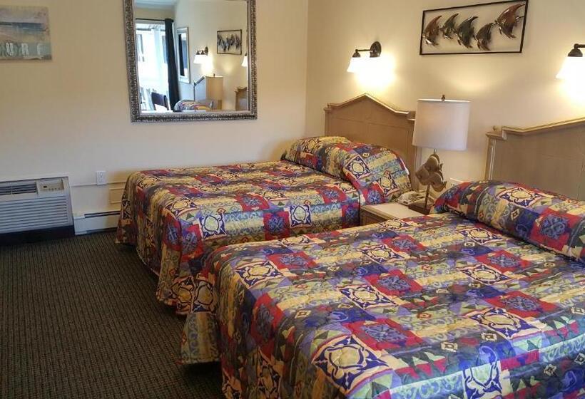 غرفه قياسيه سريرين مزدوجين, Atlantic Motel
