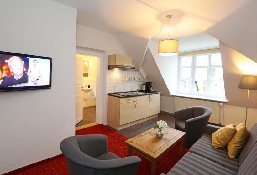 带1个卧室的高级公寓, Aparthotel Markt Fuffzehn