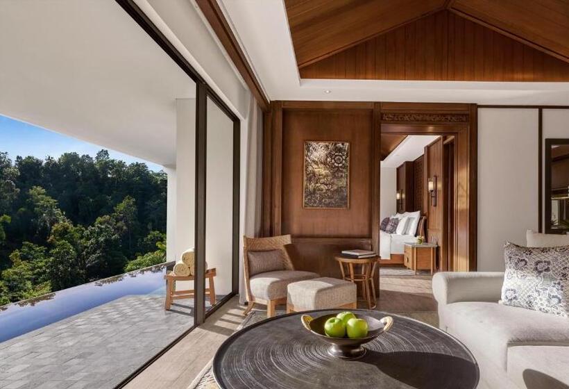 빌라 1 베드룸 - 수영장, Anantara Ubud Bali Resort