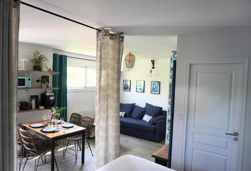 Студио Стандарт Вид на Сад, La Quintita Biarritz   Studio Avec Jardin