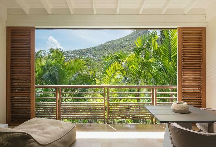 اتاق استاندارد با چشم‌انداز باغ, Le Barthélemy Hotel & Spa