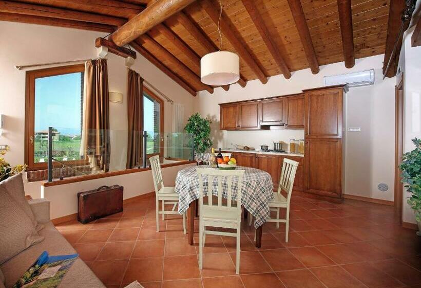 شقة غرفة واحدة مطلة على الحديقة, Residence Borgo Mondragon