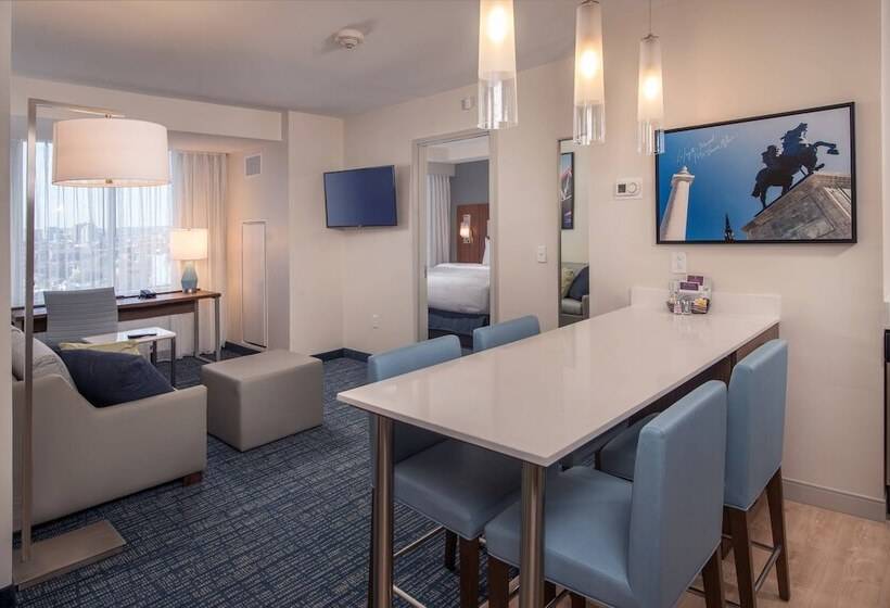 带2个卧室的套房, Residence Inn By Marriott Baltimore At The Johns Hopkins Medical Campus