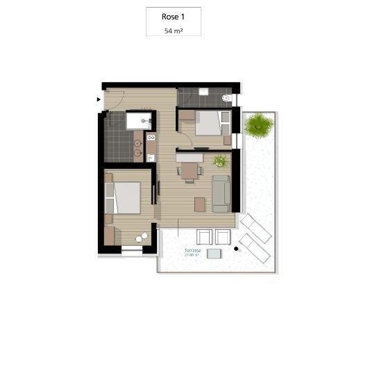 Апартаменты Deluxe 1 Спальня, Apartm. & Bb Ferienidylle Gstrein
