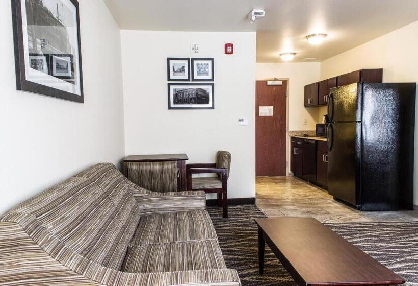 스위트 킹사이즈 침대, Cobblestone Hotel & Suites   Stevens Point
