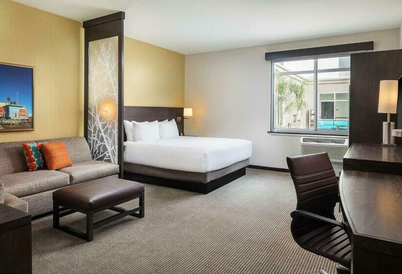 스탠다드 룸 킹사이즈 침대, Hyatt Place Santa Cruz