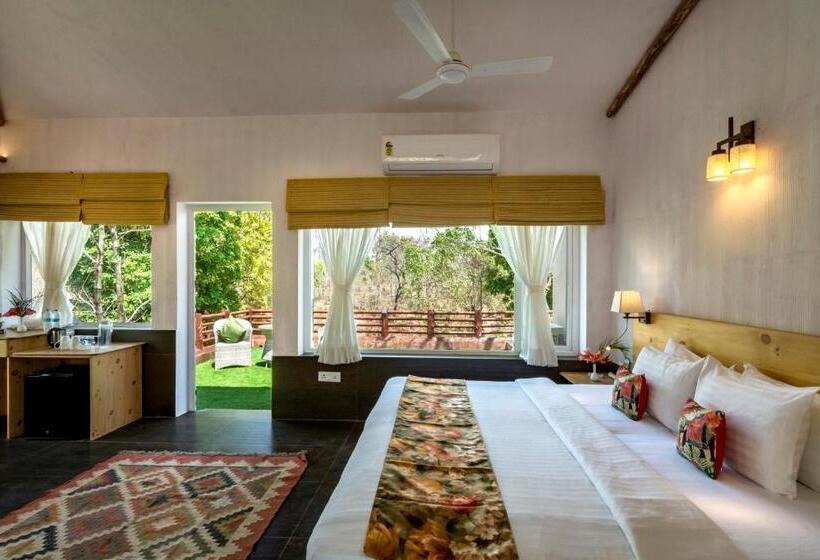 デラックスルーム, The Riverwood Forest Retreat Pench
