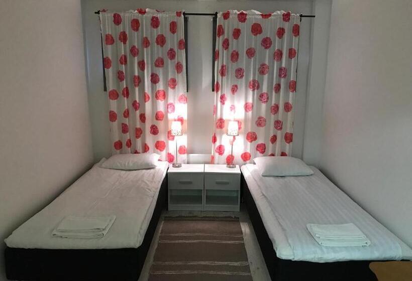 اتاق استاندارد با سرویس بهداشتی مشترک, Fjord Hostel Rooms