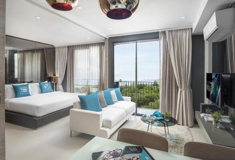 바다 전망 스위트, Cross Vibe Pattaya Seaphere   Formerly X2 Vibe Pattaya Seaphere