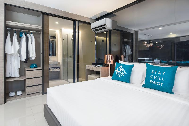 침실 1개 디럭스 아파트, Cross Vibe Pattaya Seaphere   Formerly X2 Vibe Pattaya Seaphere