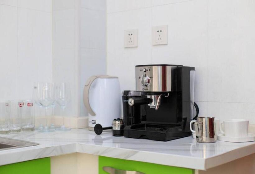 آپارتمان 1 خوابه, Baoding Jingxiu·beiguo Shopping Mall· Locals Apartment 00161950