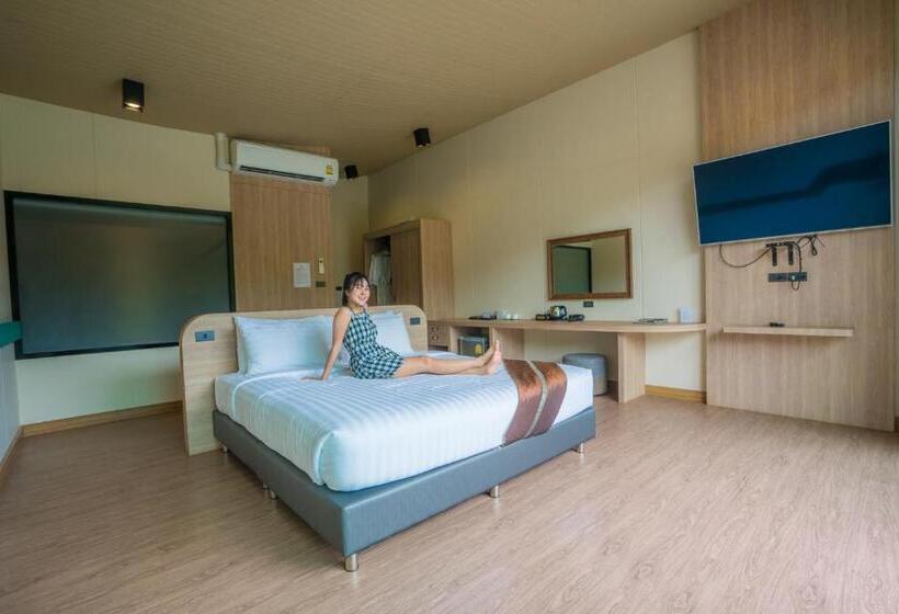 Номер Deluxe с Гидромассажем, Binlha Raft Resort