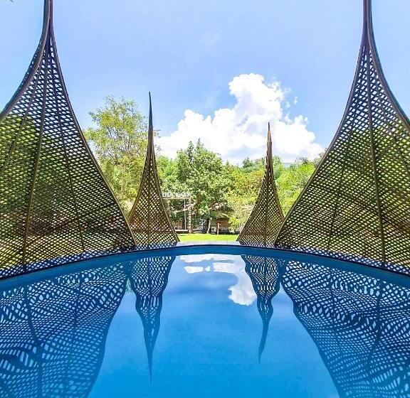 Вилла с 1 спальней и бассейном, Binlha Raft Resort