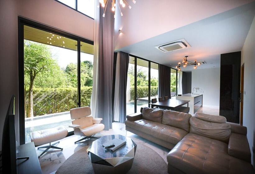 Вилла 3 Спальни с Бассейном, Glam Habitat   Sha Extra Plus
