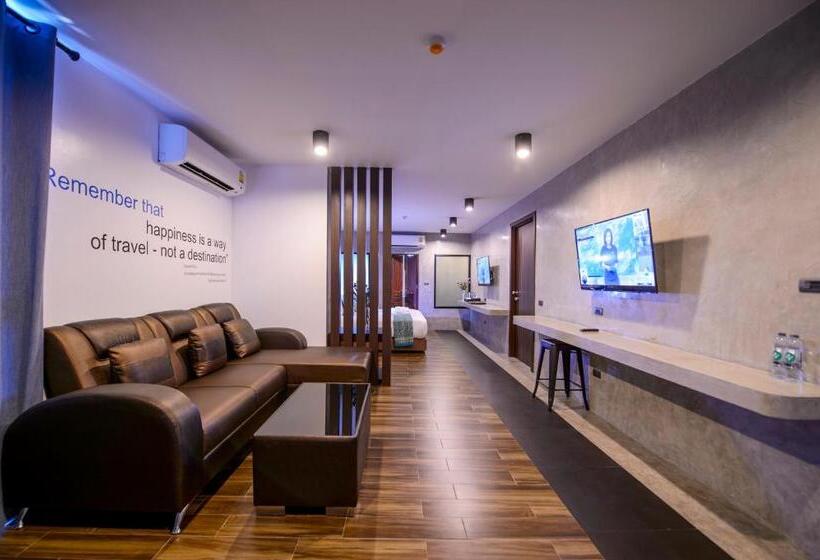 带阳台套房, Nap Krabi Hotel   Sha Extra Plus