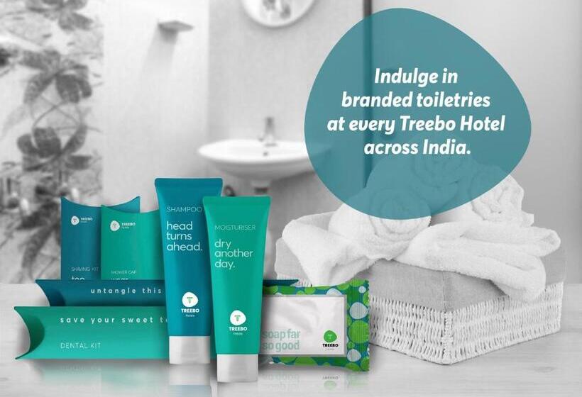 标准间, Treebo Comforts Inn, University Road Deralakatte