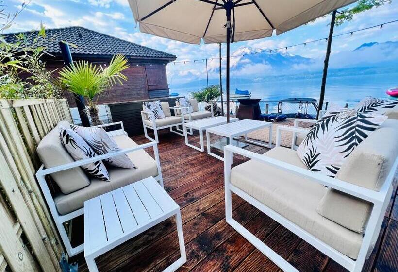 Номер Deluxe Вид на Озеро, Boutique Hotel Niesenblick   Direkt Am Thunersee Gelegen Mit Self Check In & Digitaler Rezeption