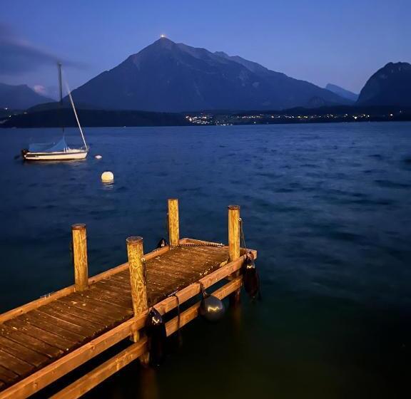Номер Deluxe Вид на Озеро, Boutique Hotel Niesenblick   Direkt Am Thunersee Gelegen Mit Self Check In & Digitaler Rezeption