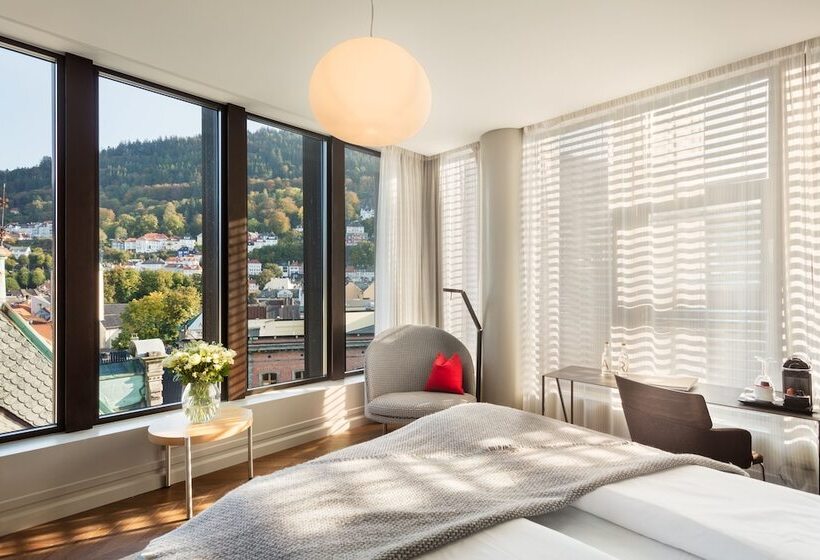 Номер Deluxe Вид на Город, Bergen Børs