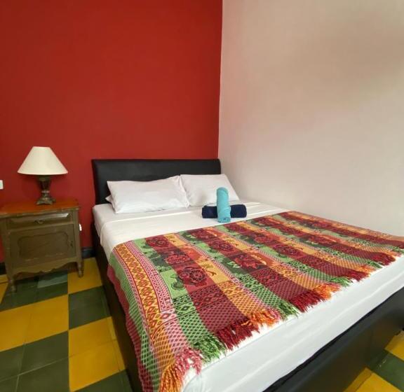 اتاق استاندارد با چشم‌انداز باغ, Havana Hostel Cali & Dance School