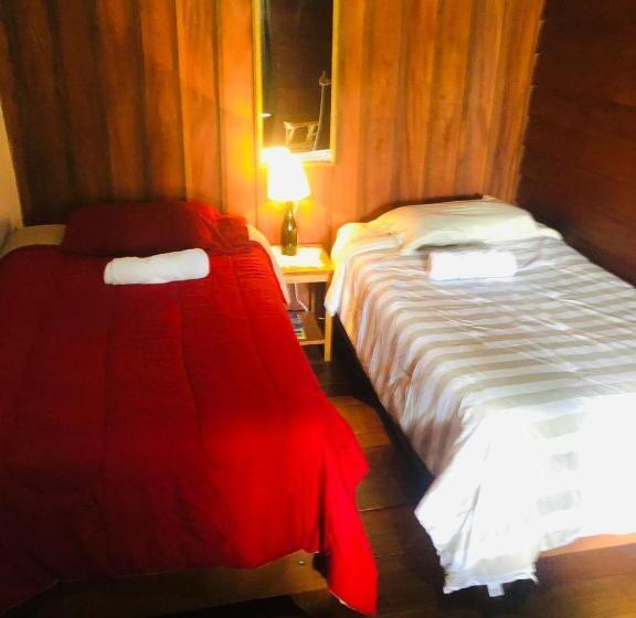חדר סטנדרט חדר אמבטיה משותף, Cabinas Lupita