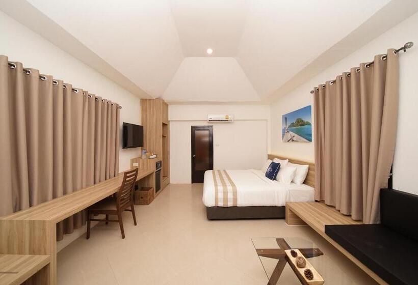 带阳台的豪华间, Aquavana Haad Rin Resort