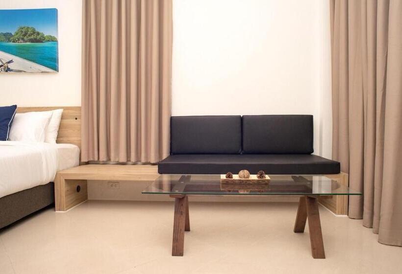 带阳台的豪华间, Aquavana Haad Rin Resort