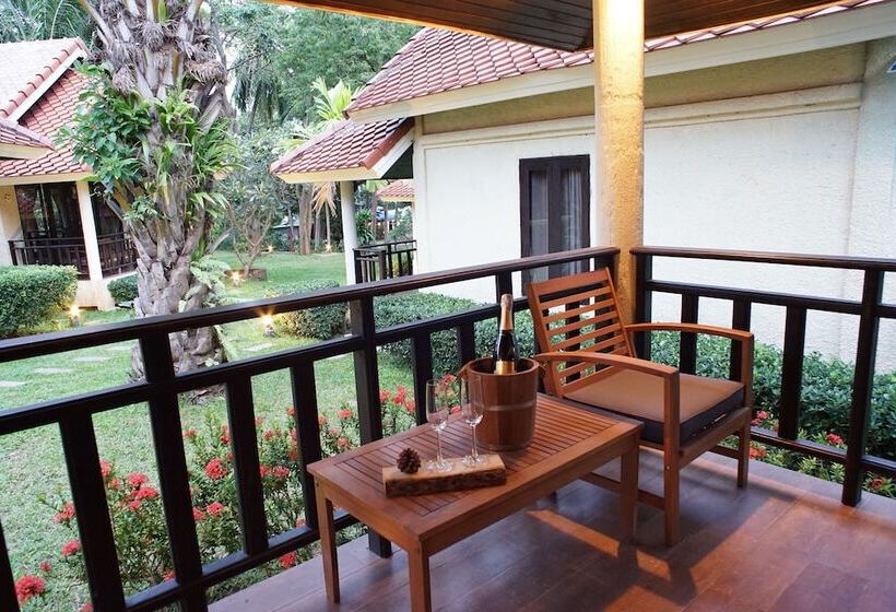 带阳台的豪华间, Aquavana Haad Rin Resort
