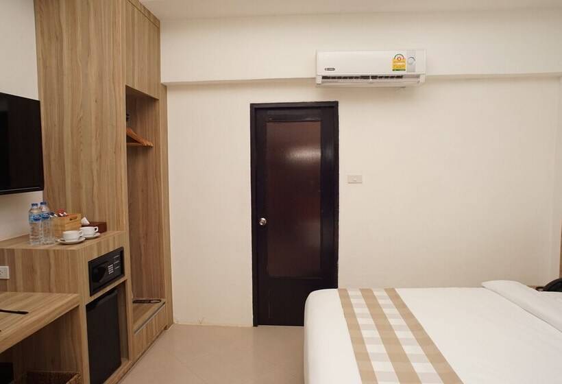 带大床的豪华间, Aquavana Haad Rin Resort
