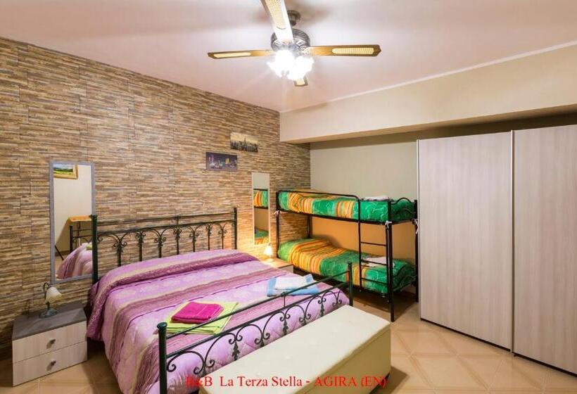 Четырехместный Номер Стандарт с Балконом, Casa Albergo La Terza Stella